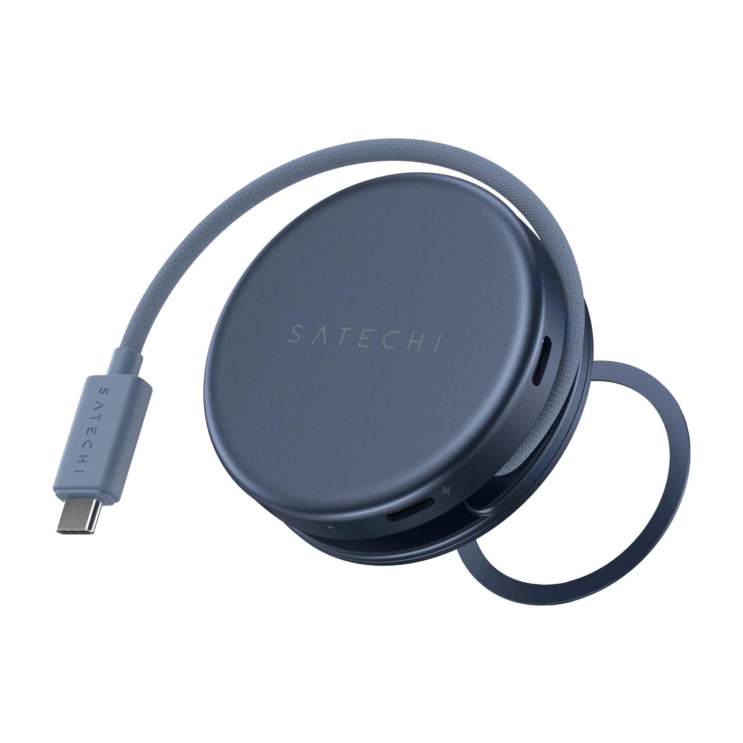 Hub pro Macbook Neo Air Pro M5 Satechi OntheGo 5-in-1 Multiport Adapter