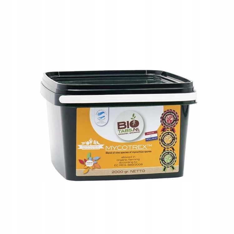 Biotabs MyCotrex 2kg mikoryza, mieszanka 9 gatunków zarodników grzybów