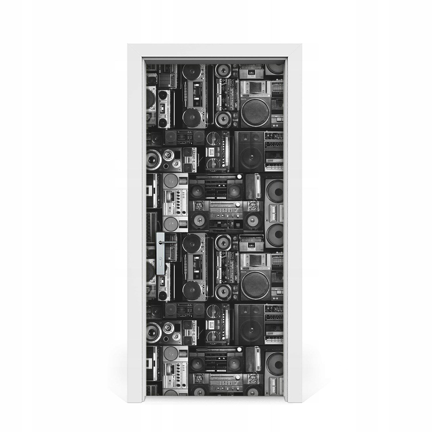 

Fototapeta naklejka drzwi Oldschool boombox 85x205