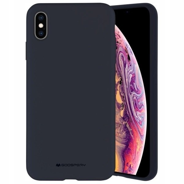 

Mercury Silicone iPhone 11 Pro Max grana towy/navy