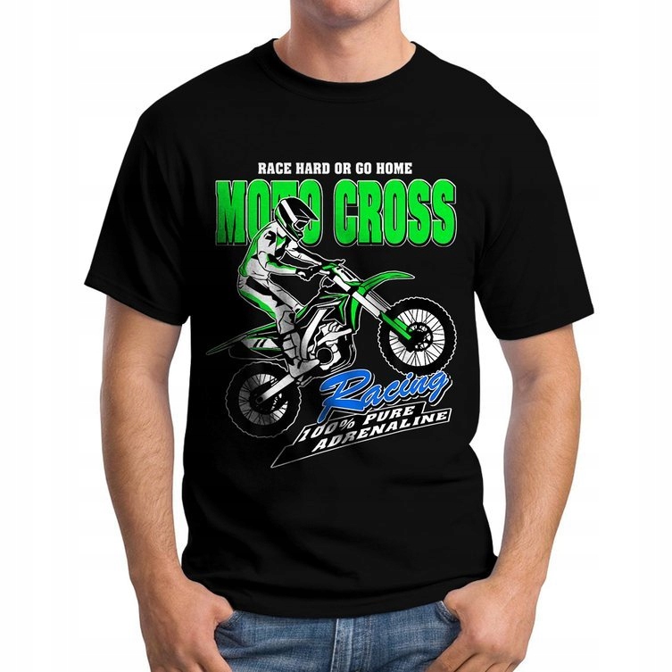

Koszulka Męska Motocross Motor Motocyklowa S