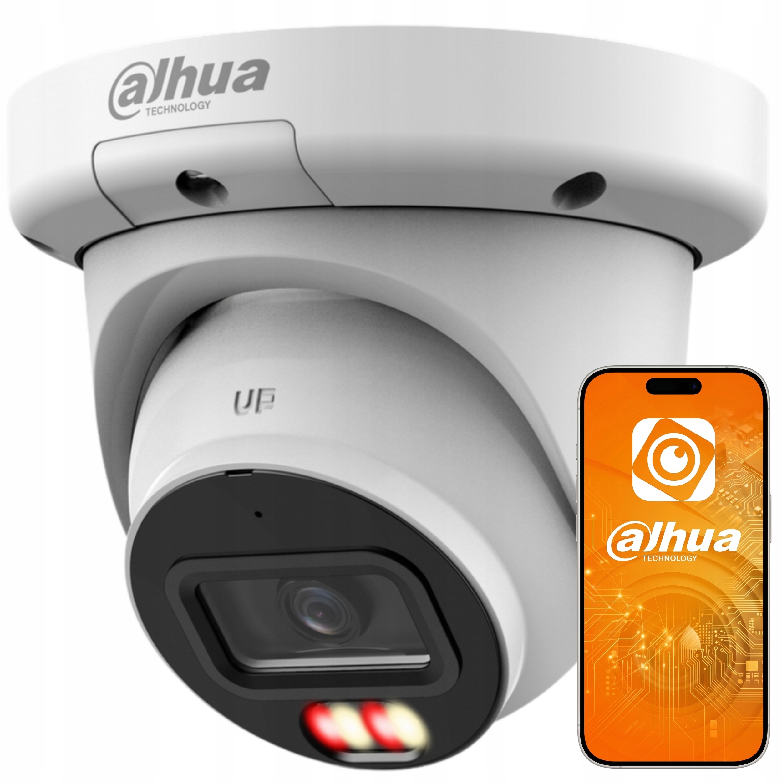 Kamera IPC-HDW3449QM-S-IL-0280B 8MPX Blc Detekcja WDR120 IP67 Dahua
