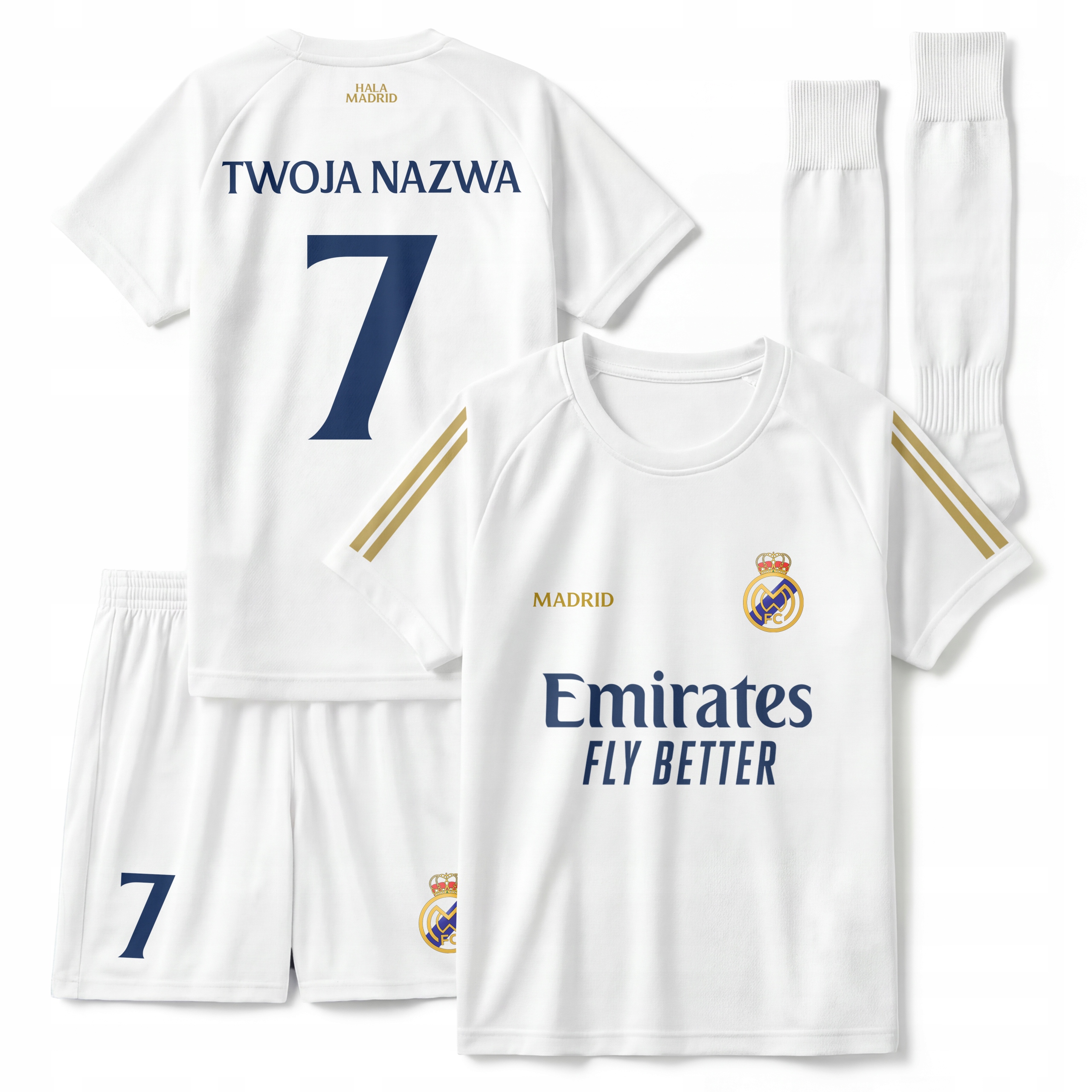 Kostým Madrid Bellingham Nebo Váš Potisk
