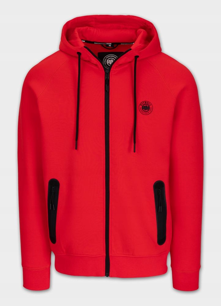 Pánská Rozepínací mikina s kapucí Pitbull Sportovní Pohodlná Dogwood