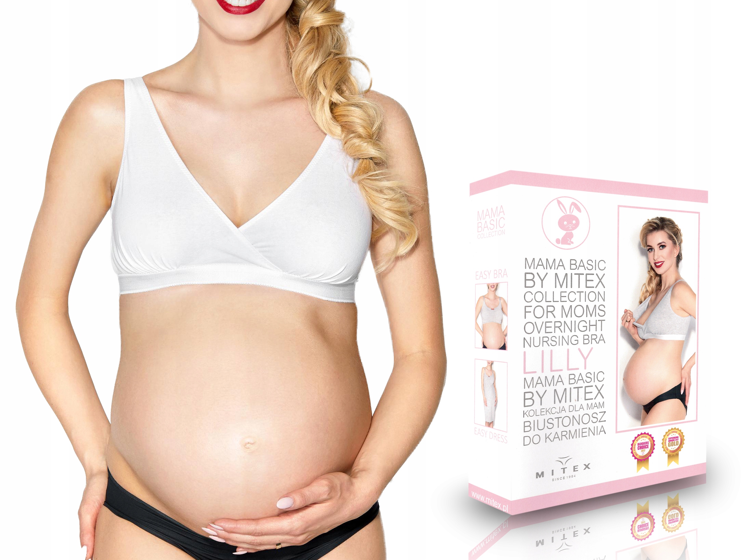 

Mitex Lilly Biustonosz Dla Ciężarnych Biały XL
