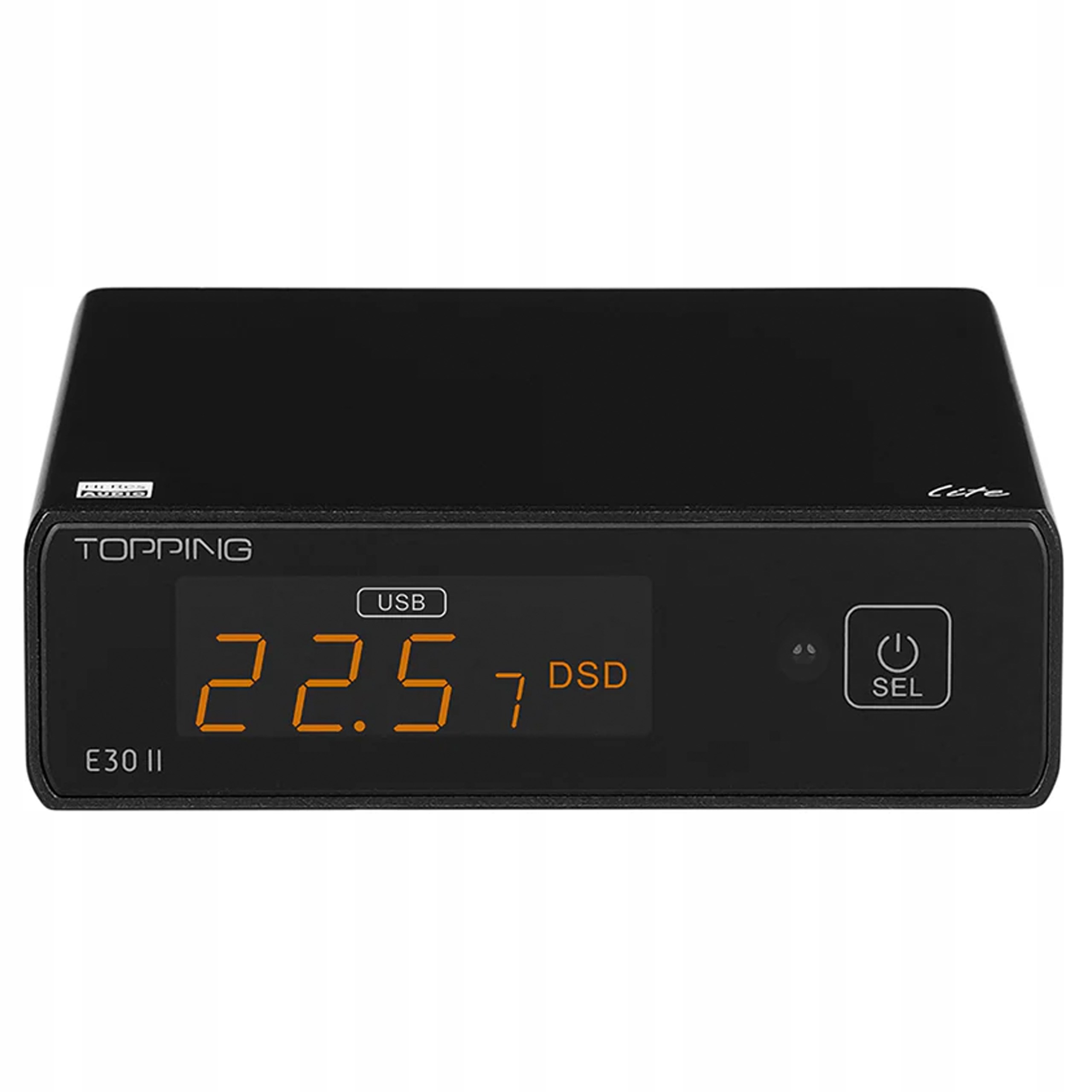 Topping E30 II Lite Przetwornik Cyfrowo Analogowy Dac Hi-res Audio Czarny
