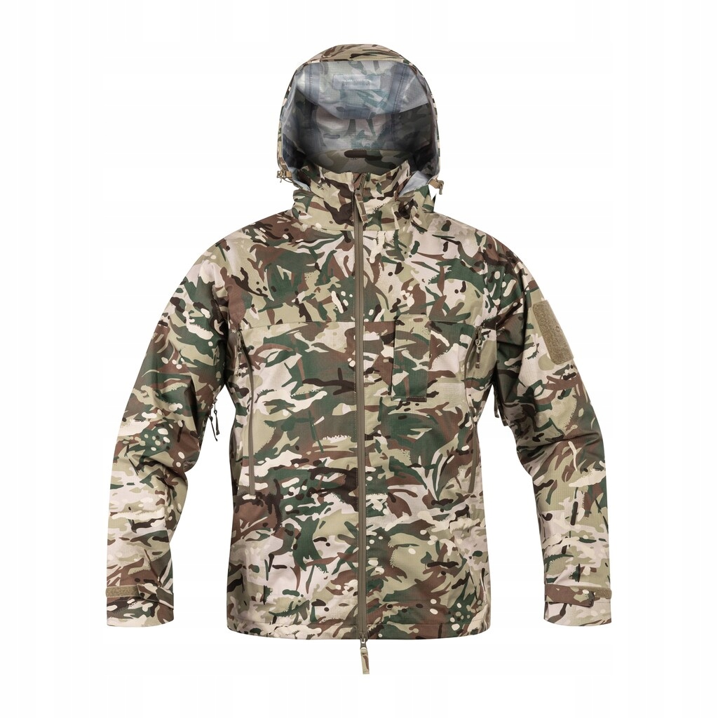 Pláštěnka s kapucí Highlander Cyclone Pro Arid MC Camo XL