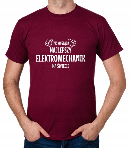 

koszulka Najlepszy Elektromechanik prezent