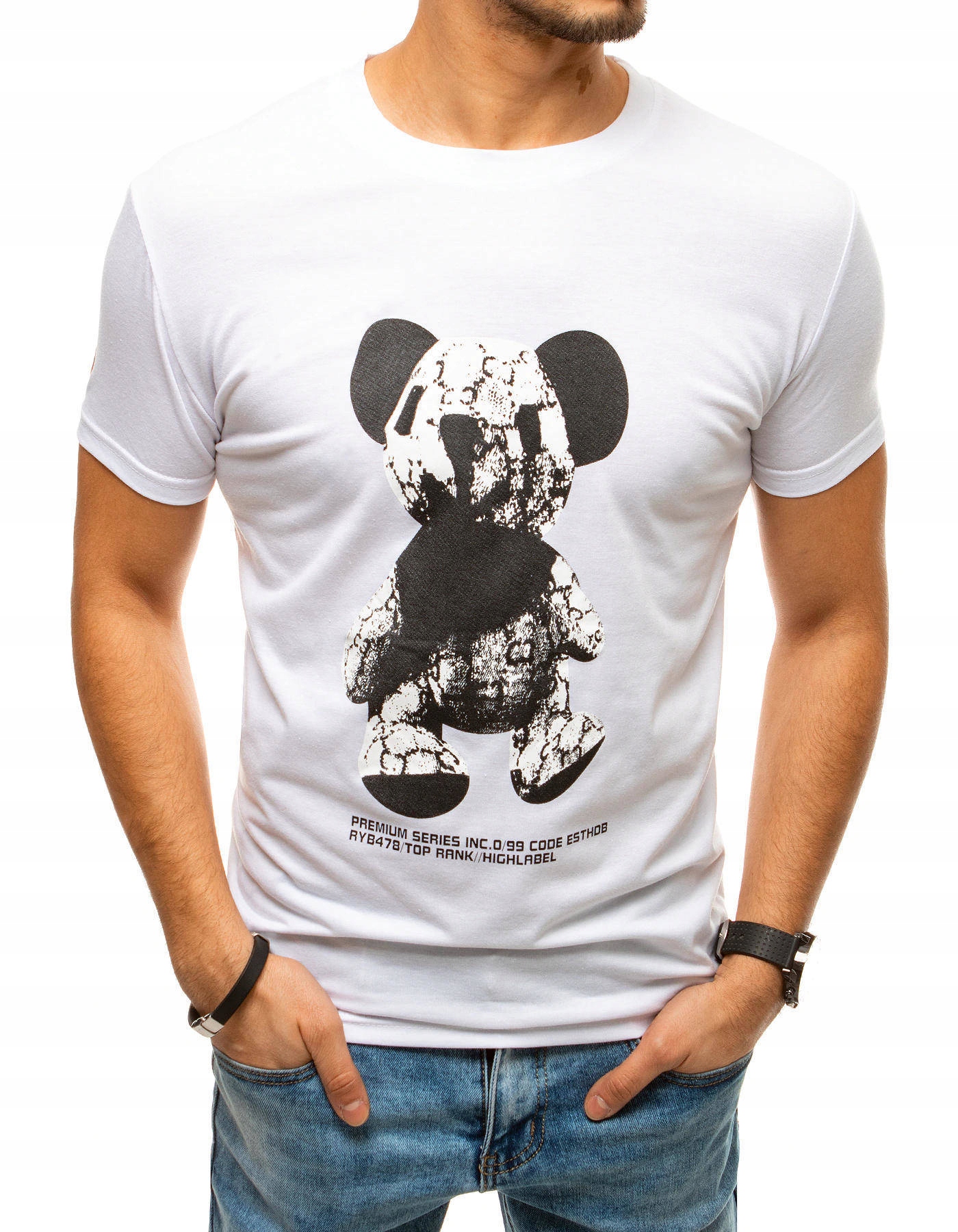 

Męska Koszulka T-shirt Z Nadrukiem rx4338 - XL