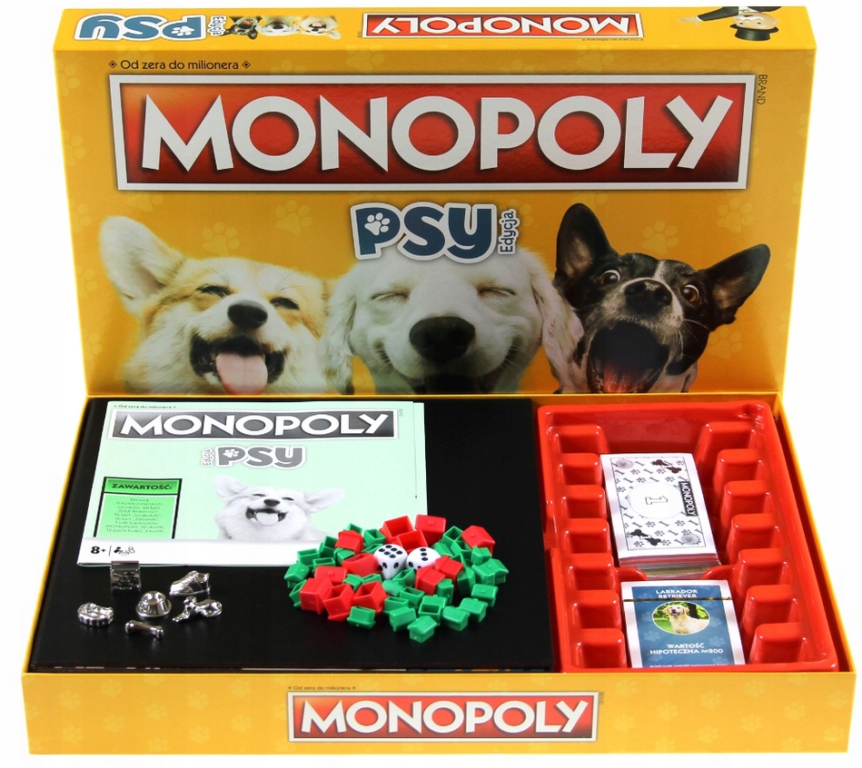 Monopoly Psy Stan opakowania oryginalne