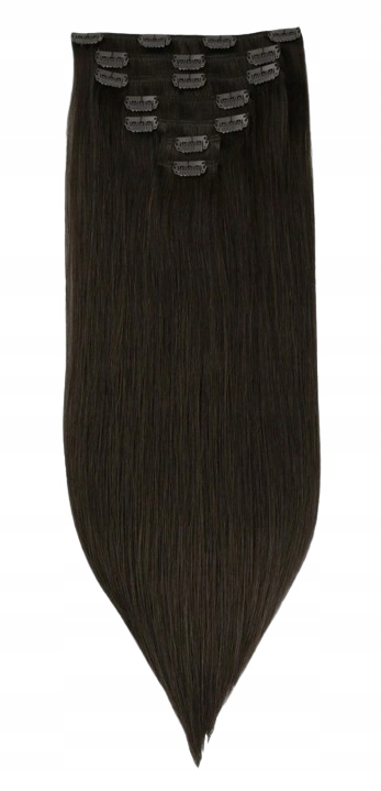 Shein Tresky Vlasy Přírodní Tmavě Hnědé 55 CM 1GF