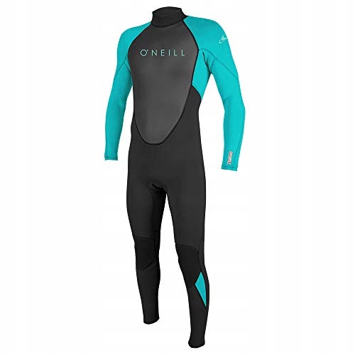 Pianka ONEILL YOUTH REACTOR-2 3/2MM BACK ZIP FULL Black/Ltaqua14(155-163cm)