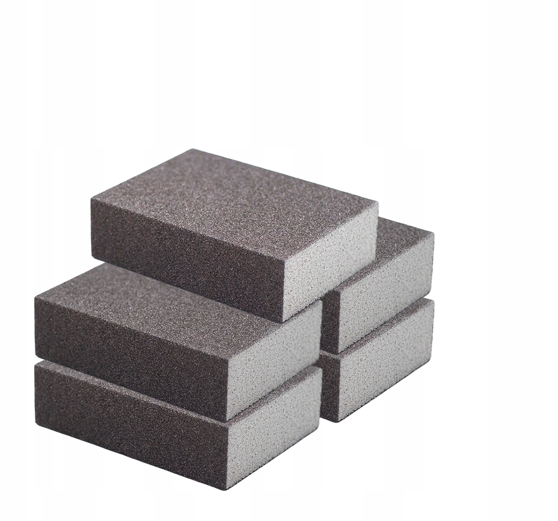 

Klocek Kostka Gąbka Szlifierska P120 Norton 5 Szt