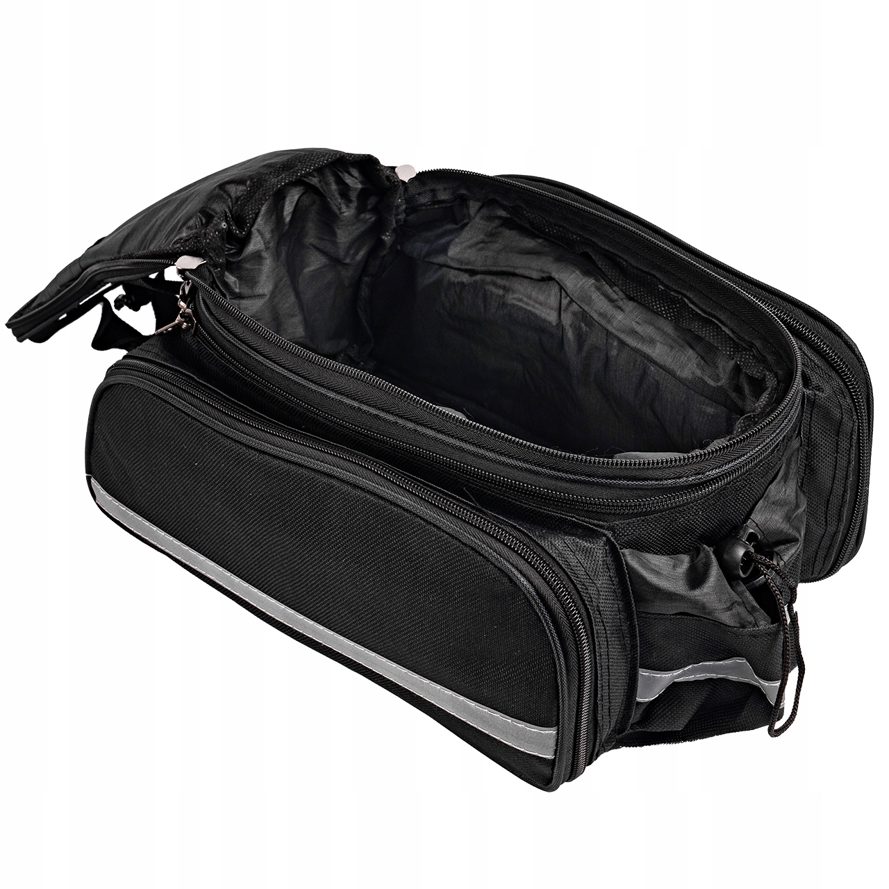 TORBA NA ROWER SAKWA NA BAGAŻNIK ROZKŁADANA 30L 3 KOMORY WODOODPORNA ZAMEK Marka MalTrack