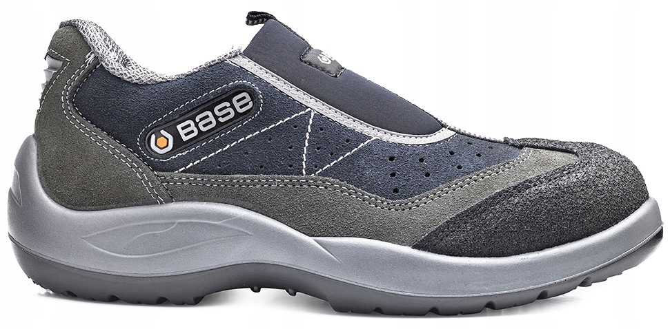 Pracovní polobotky, semišové Base Mechanik B0440 Gbu vel. 40