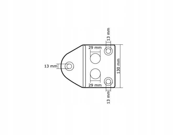 Odbój gumowy do bramy zderzak stoper ogranicznik Rodzaj przykręcany