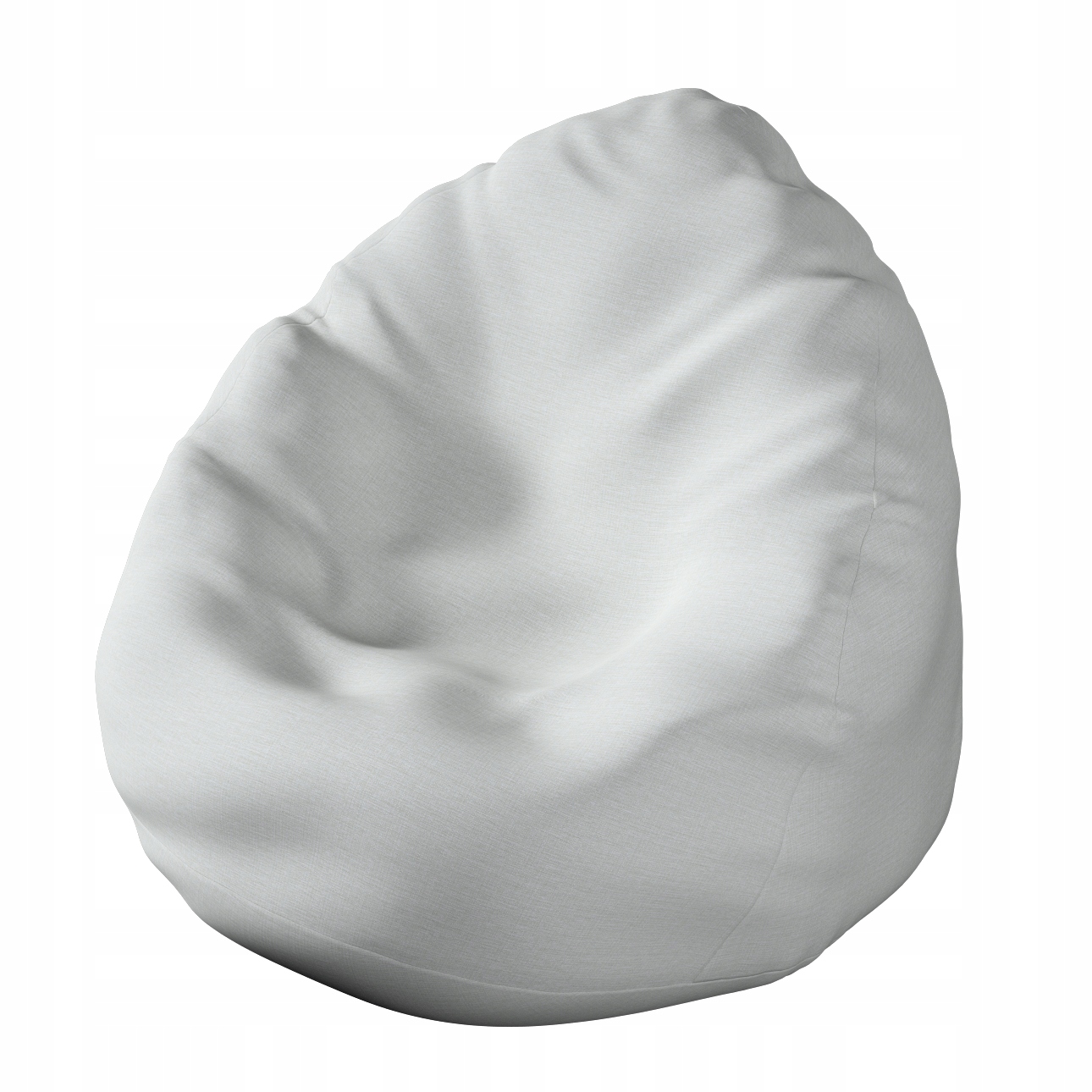 Obal na sedací vak Ø60 x 105 cm, světle šedý