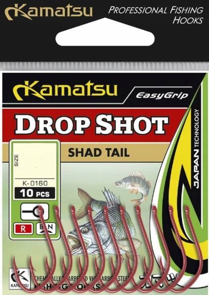 

10 x Haki, Haczyki Do Drop Shot Shad Hak 2 Czarne