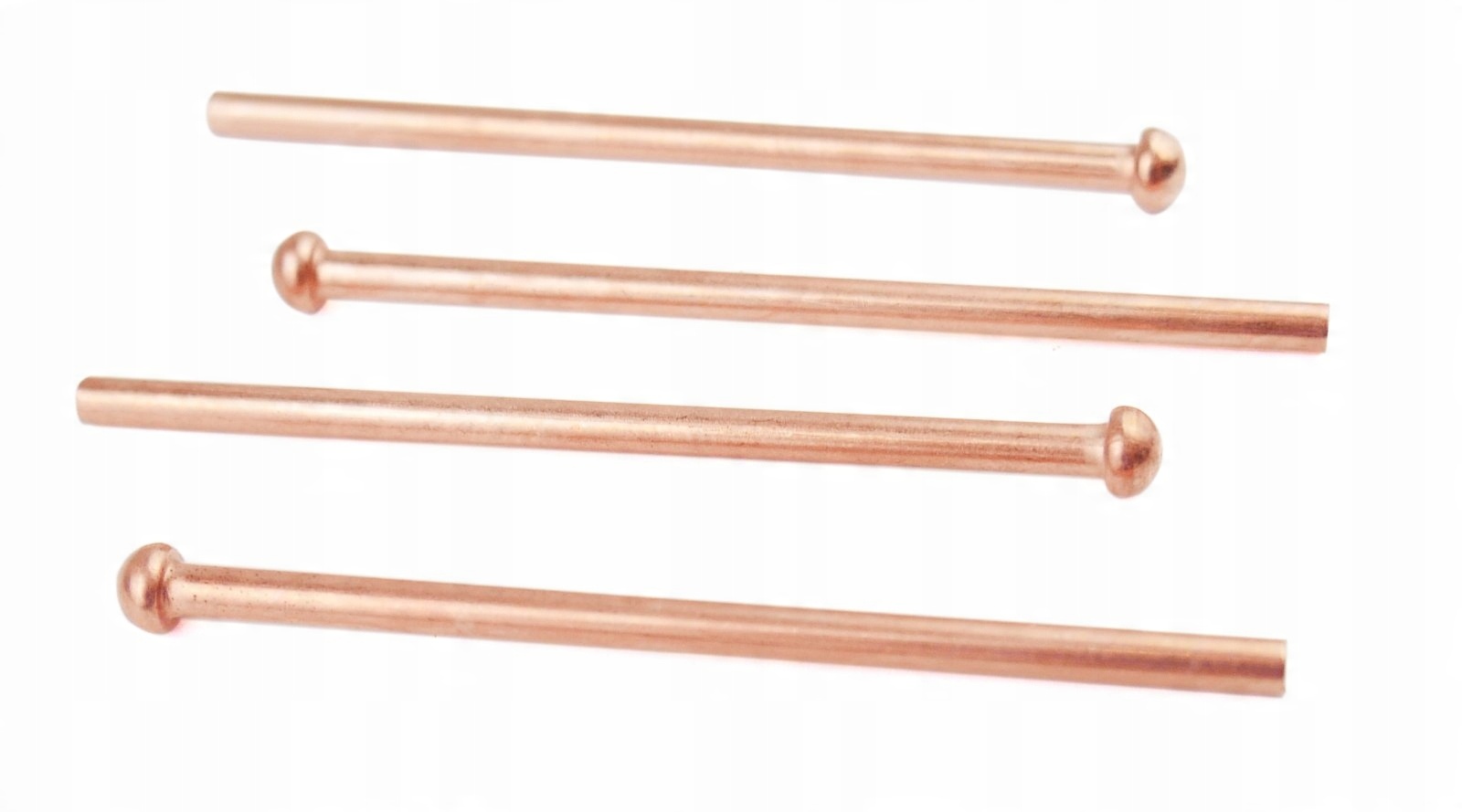 

Nity Gwoździe miedziane 100szt 2.5mm miedziowane