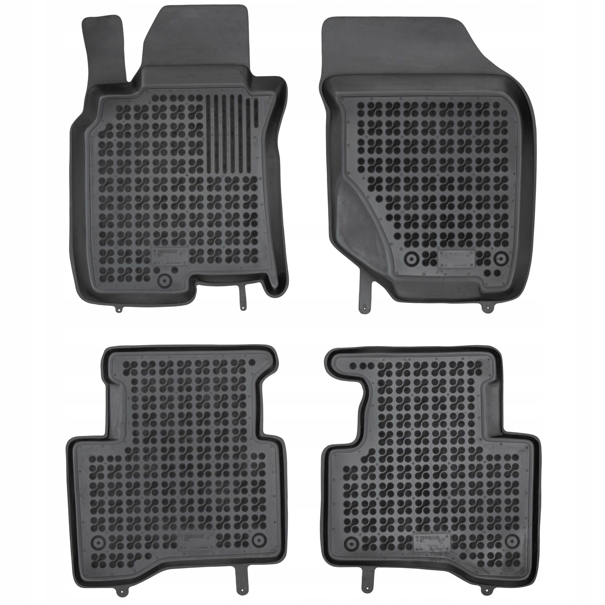 

Dywaniki korytka gumowe Nissan X-Trail I T30 2001-
