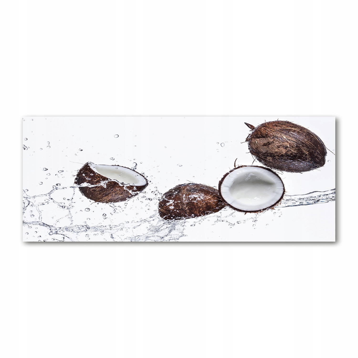 

Foto obraz akryl zdjęcie Kokos z wodą 125x50 cm