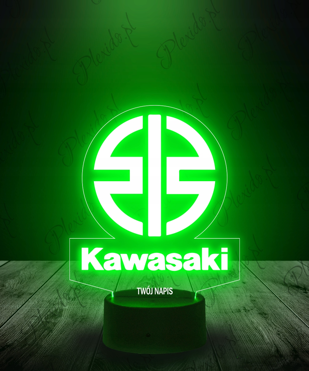 Lampka Nocna LED Kawasaki Logo Grawer Imię EAN (GTIN) 5905342863816