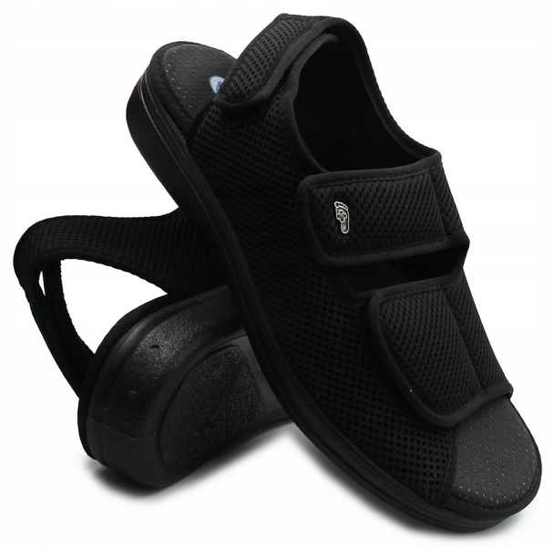 Pohodlná domácí obuv pro seniory na široké nohy Dr Orto 077M001 44