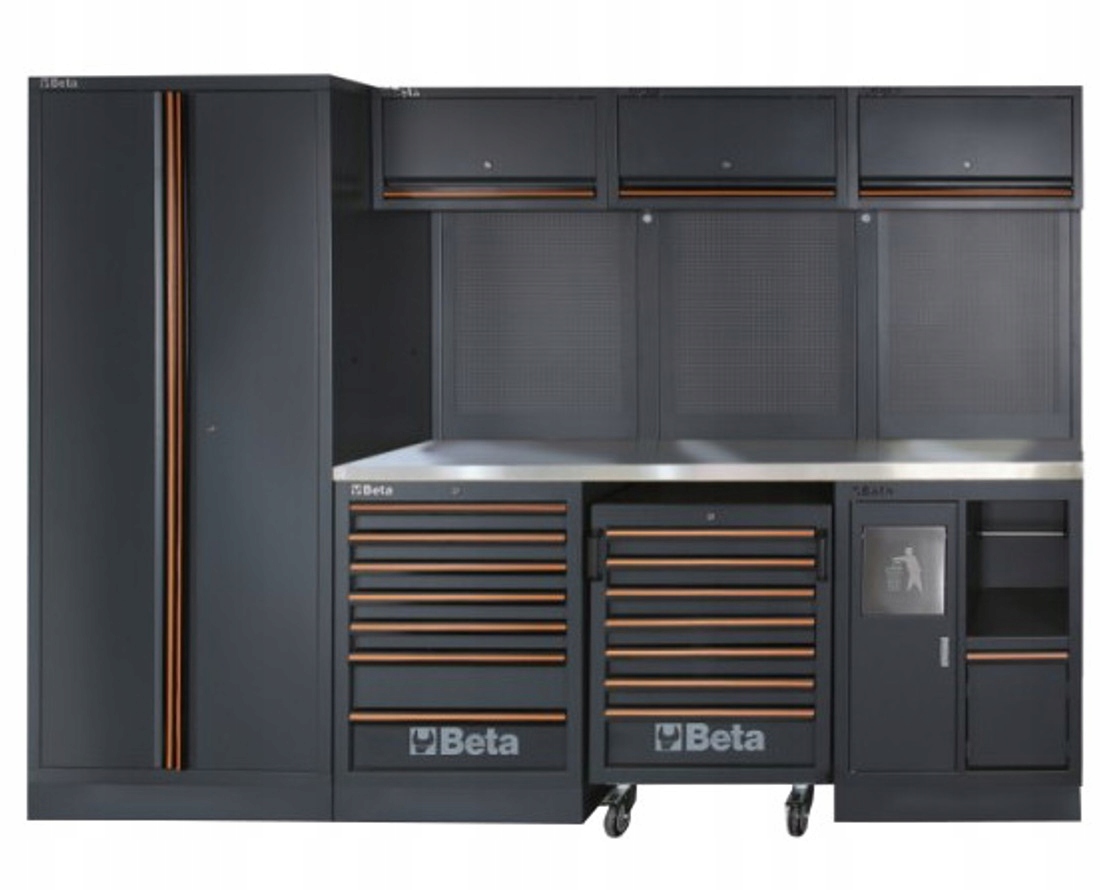 ZESTAW MEBLE WARSZTATOWE MODULOWE BETA C45PRO X