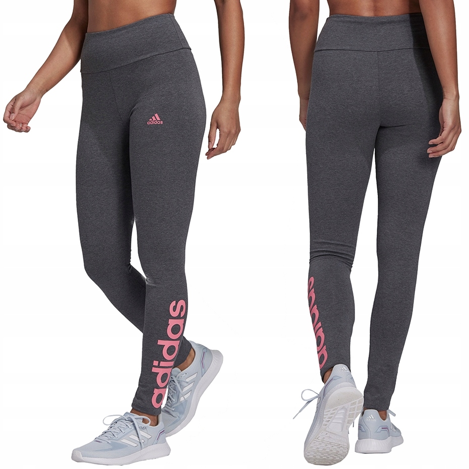 

Legginsy Damskie Adidas Sportowe Bawełniane r. S