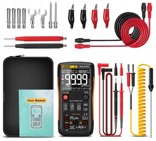 Aneng Q1 Cyfrowy multimetr z true Rms
