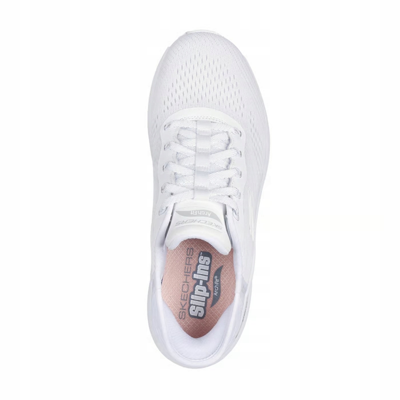Buty Damskie Skechers Arch Fit 2.0 Easy Chic 150066-WHT Białe Slip-ins 36,5