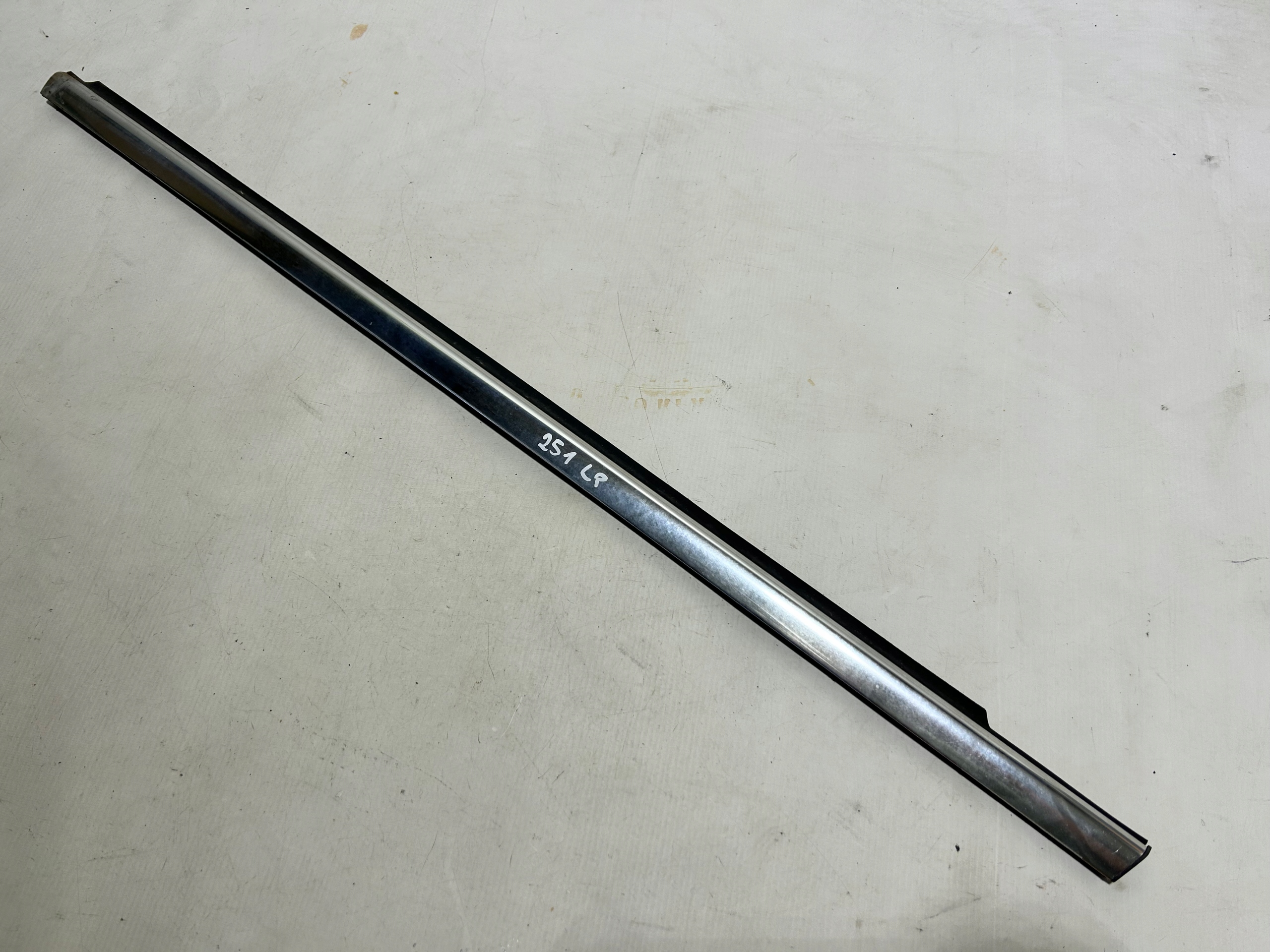 moulding door left front dust CHROM MERCEDES W251