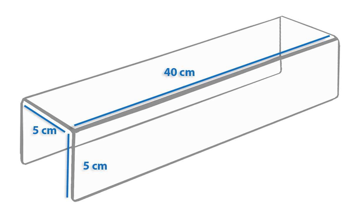 

Stojak Podstawka Ekspozytor Stopień Z Plexi 40 cm