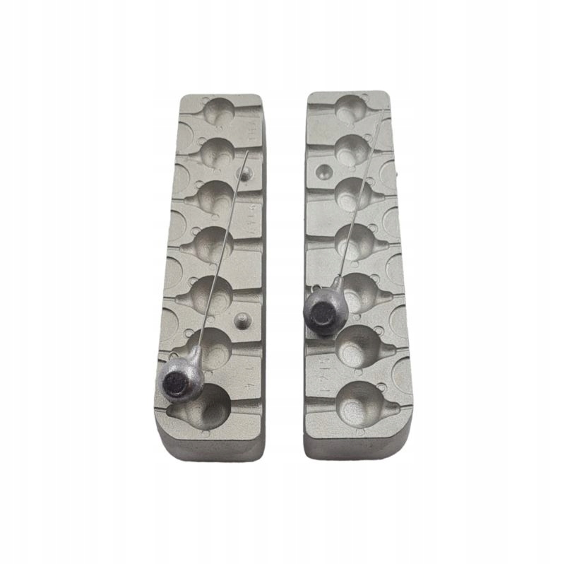 Forma do odlewania główek jigowych 8 10 12 14 16 18 20g (F-215)