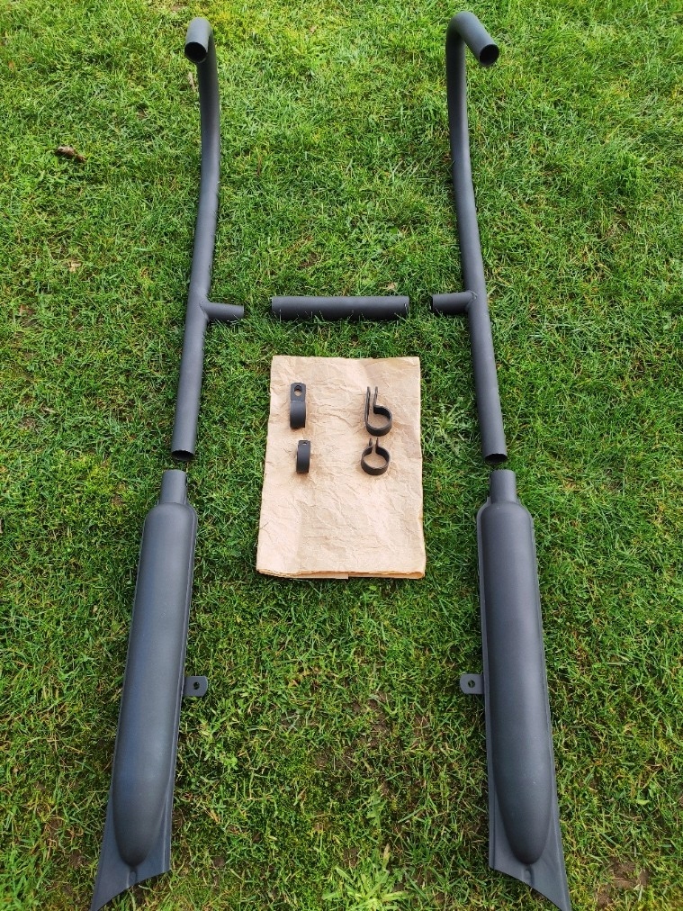 K-750 M-72 MW-750 MT-12 Výfuk Tlumič Kolenko