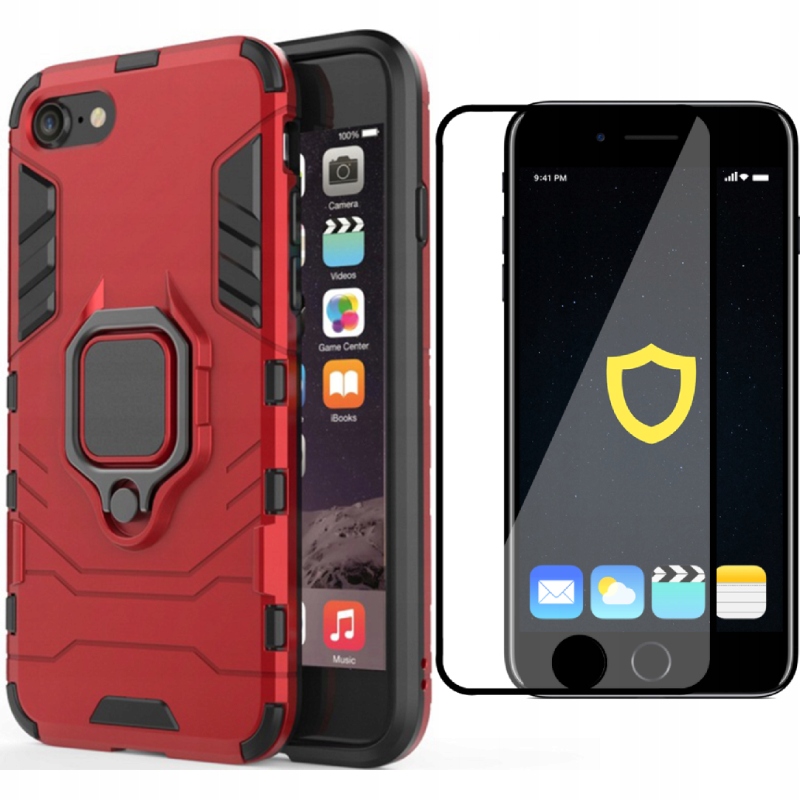

Etui Case X-ring Pancerne Do Iphone 7/8/SE Szkło