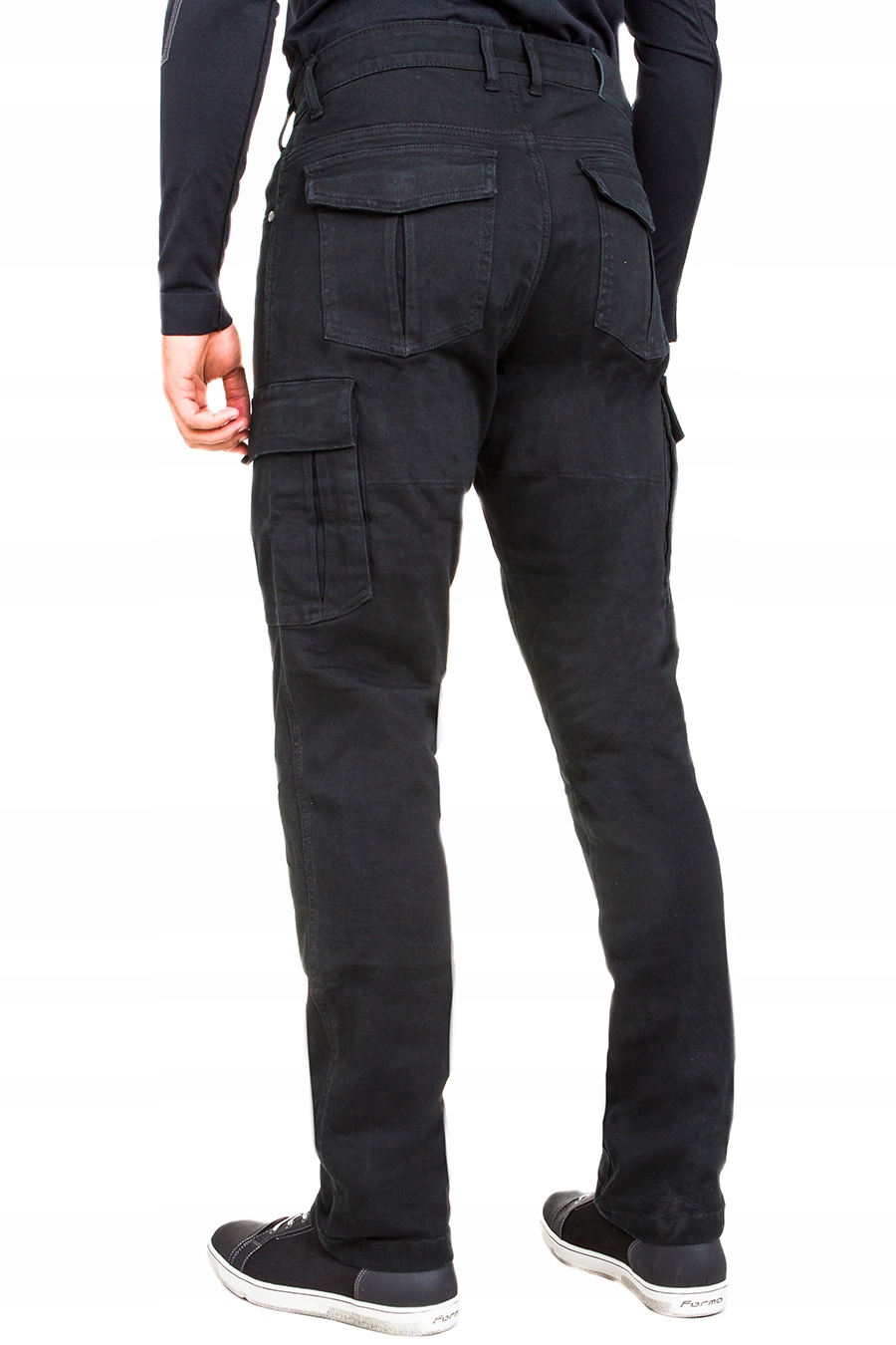 SPODNIE JEANS OZONE SHADOW II BLACK W38L34 Kolor czarny