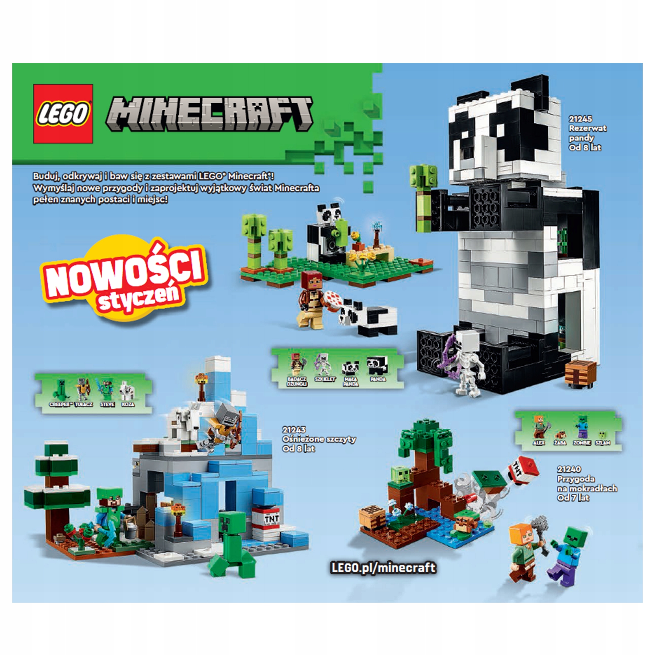 Katalog LEGO 2023 STYCZEŃ CZERWIEC Bilet Legoland Certyfikaty, opinie, atesty CE