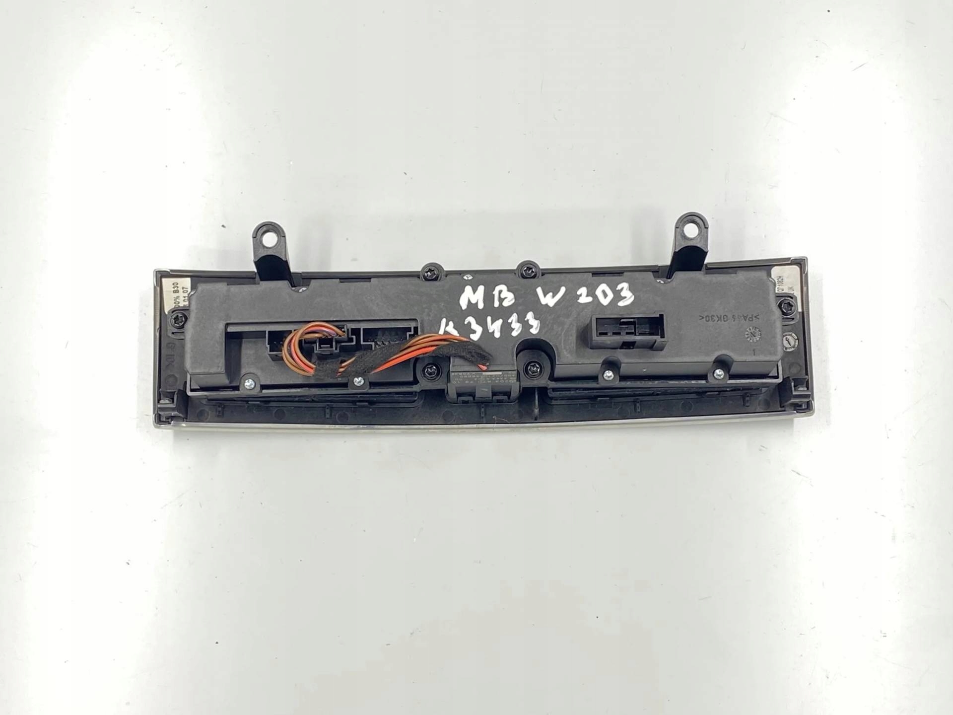 Panel switch Mercedes-Benz C W203 facelift CL203 2007 A2038707910