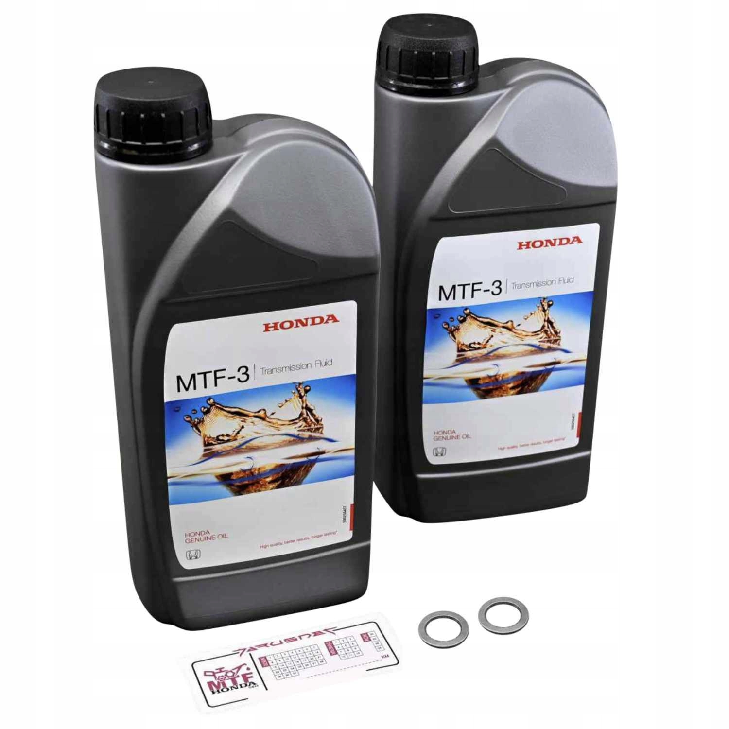 2x MTF-3 Originálny Olej Honda Do Manuálnej Prevodovky Accord CIVIC Crv