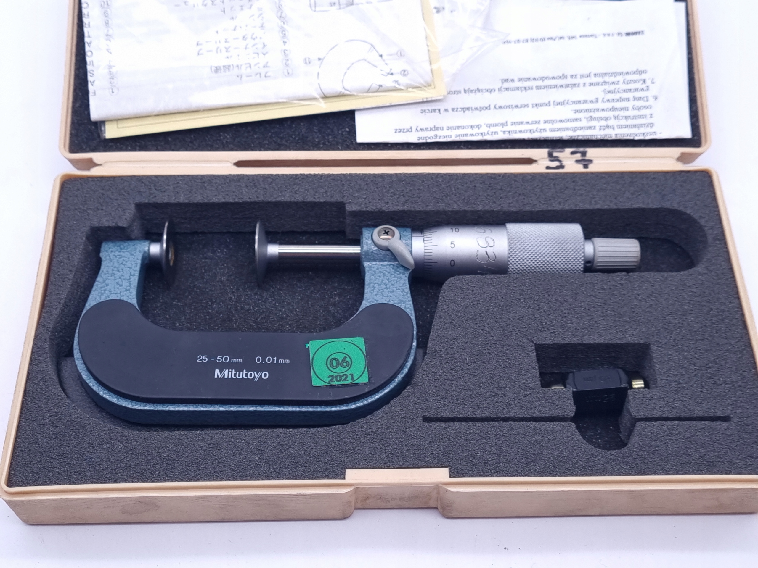Мікрометр 25-50 MITUTOYO