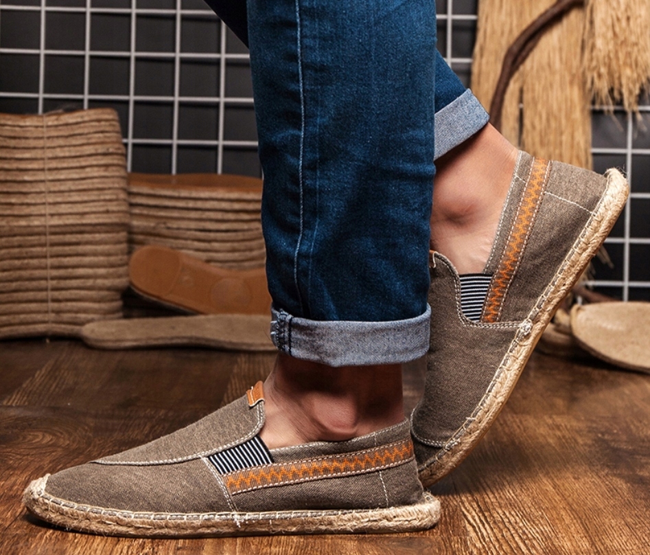 MĘSKIE WYGODNE NA CO DZIEŃ ESPADRYLE 38-45 Cechy dodatkowe oddychające