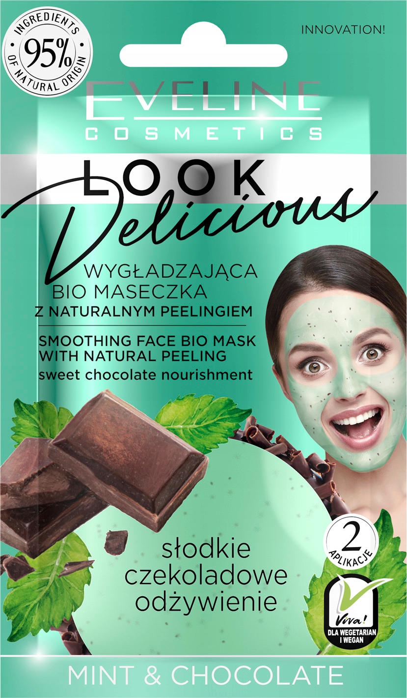 

Eveline Look Delicious Maseczka scrub Mięta