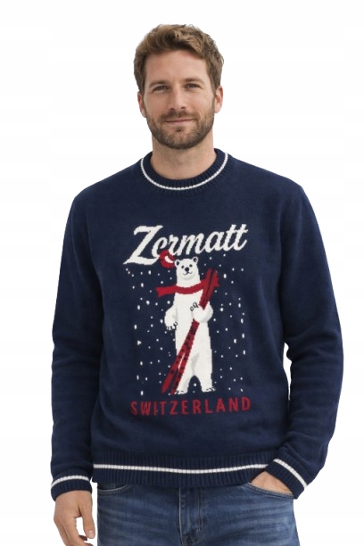 Zimní vánoční mikina Abercrombie Hollister XL