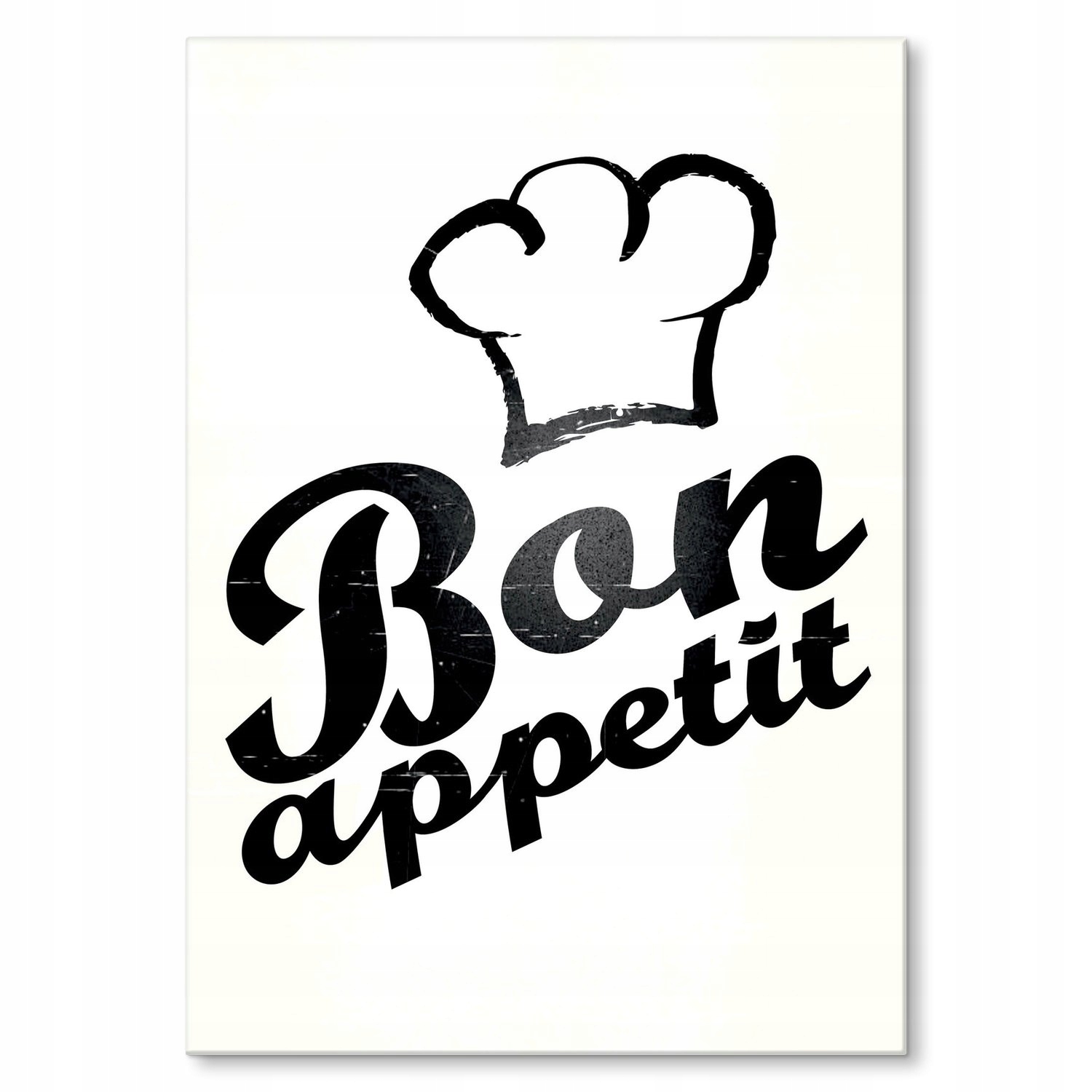 Kovový plakát Bon appetit Dárek 30 x 42 cm