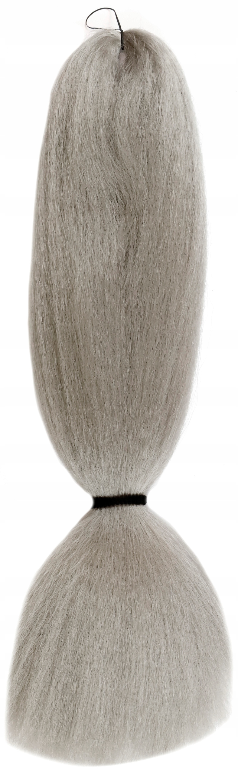 

Włosy warkoczyki dredy Soft Kanekalon szary