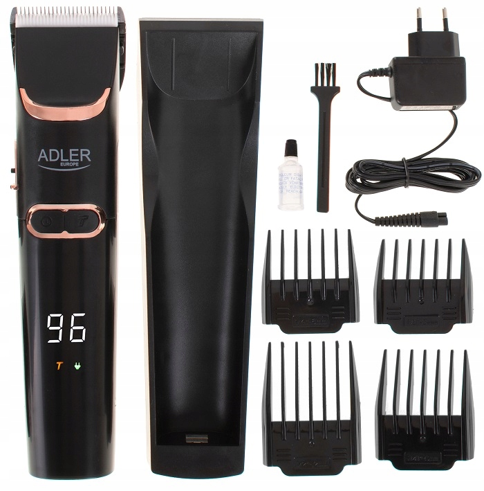 MASZYNKA DO STRZYŻENIA WŁOSÓW BEZPRZEWODOWA AD2832 Stan opakowania oryginalne