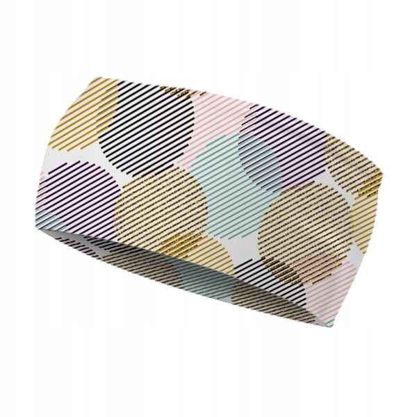 OPASKA SPORTOWA NA GŁOWĘ - Kolorowe okręgi