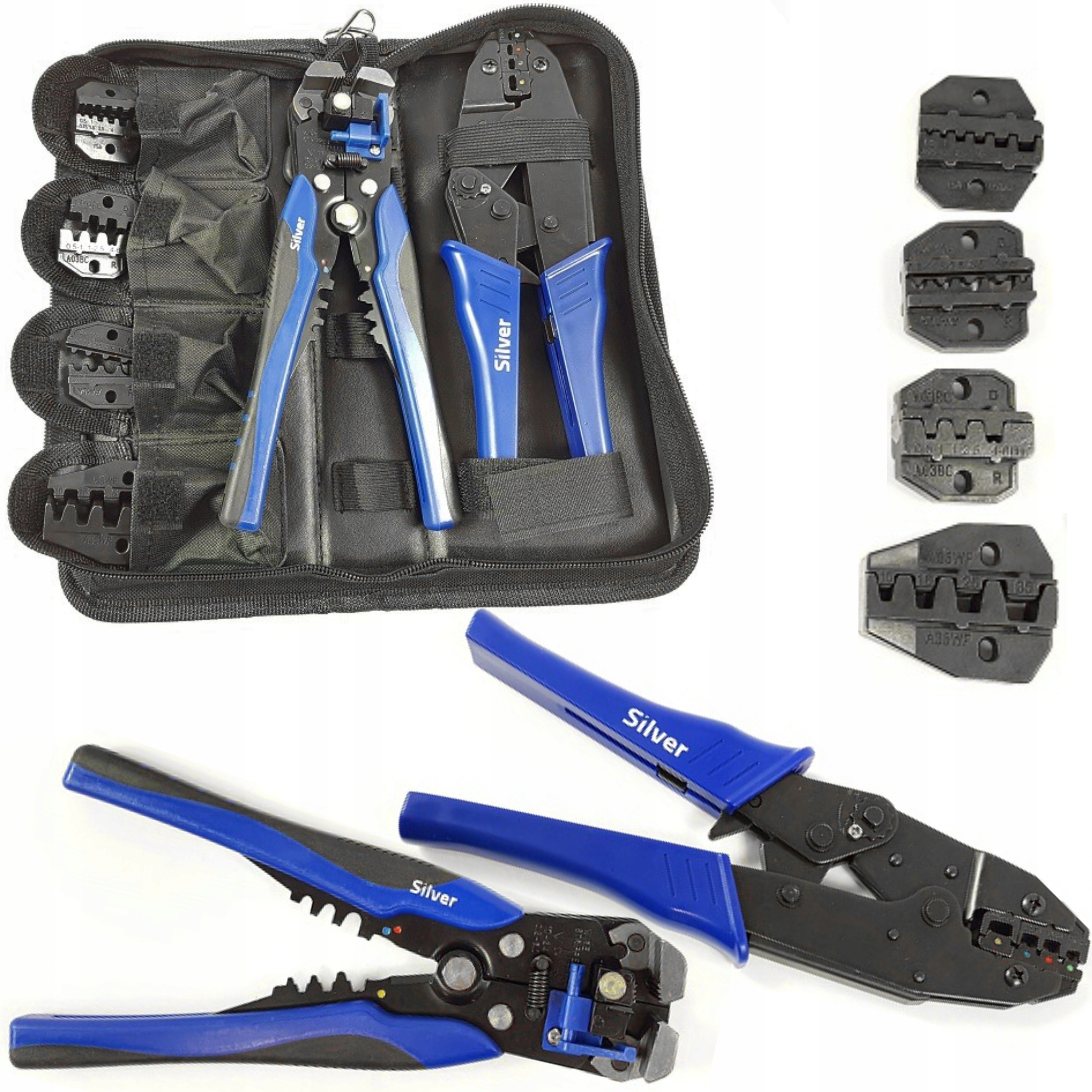 Kleště Krimpovač Konektorů 5 Matric Stahovák 0,5 mm2 16 mm2 108,80