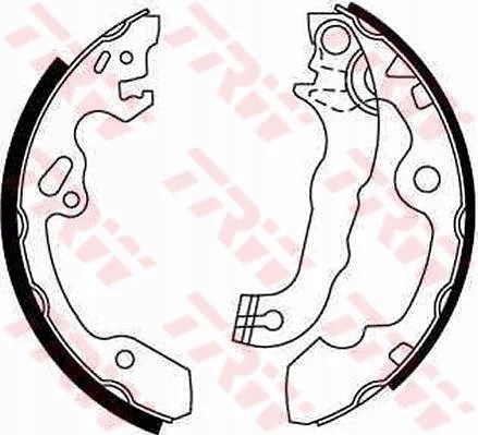 TRW GS8636 SZCZEKI HAMULCOWE FORD FOCUS 98- TRW